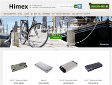 Tablet Screenshot of himex.dk